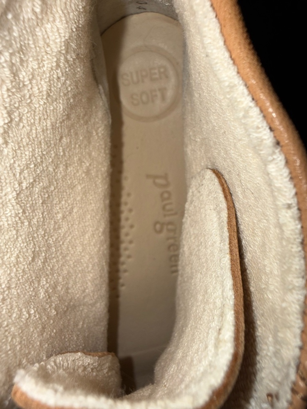 PAUL GREEN Nubuck Leather Extra Light Super Soft Lined High Top Chic Sneaker 8 - Picture 10 of 12